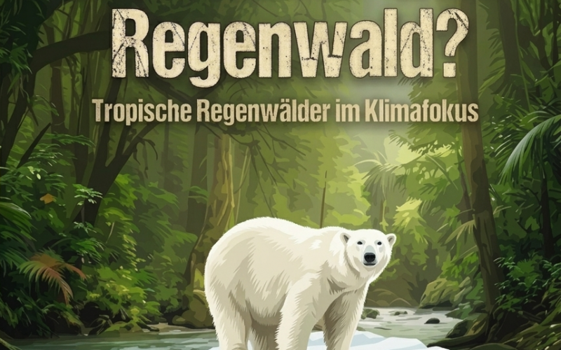 Titelbild "Warum braucht der Eisbär den Regenwald? Tropische Regenwälder im Klimafokus"